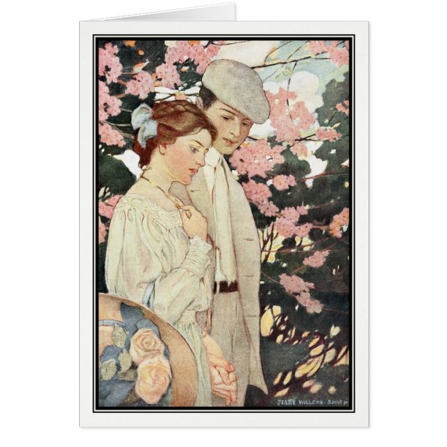 Première passion par Jessie Willcox Smith (Devant)