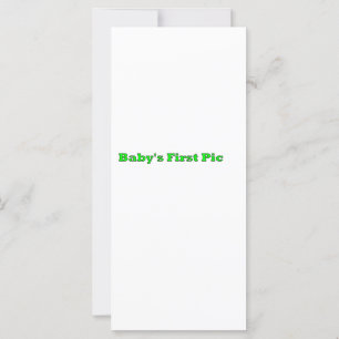 Première photo du bébé Le MUSÉE Zazzle Cadeaux