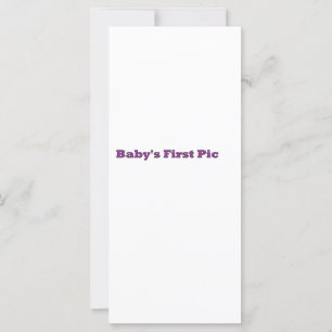 Première photo du bébé Le MUSÉE Zazzle Cadeaux
