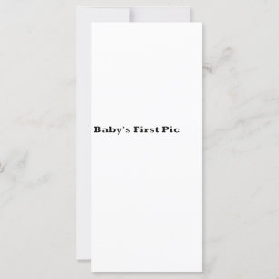 Première photo du bébé Le MUSÉE Zazzle Cadeaux