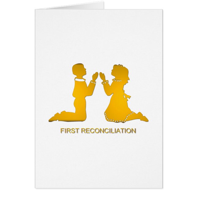 Première réconciliation (Devant)