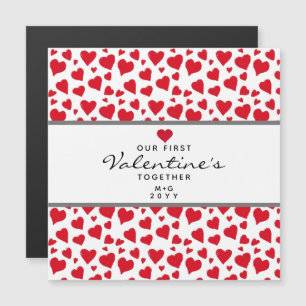 Première Saint Valentin Ensemble Coeurs Personnali