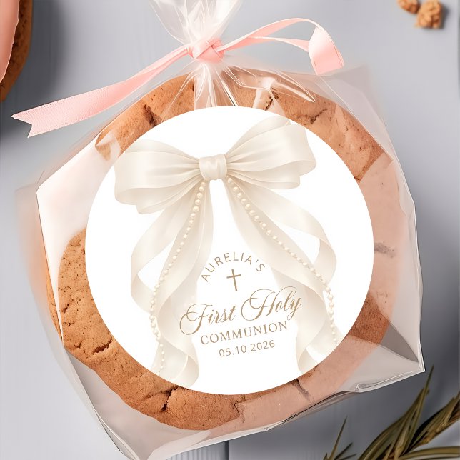 Première Sainte Communion Autocollant Perle Arc (Créateur téléchargé)