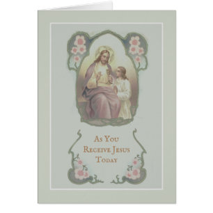 Première Sainte Communion de Jésus Enfant Catholiq