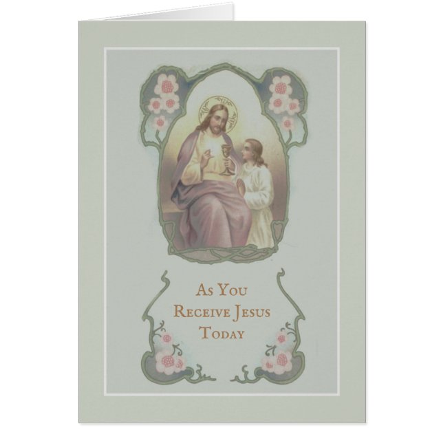 Première Sainte Communion de Jésus Enfant Catholiq (Devant)