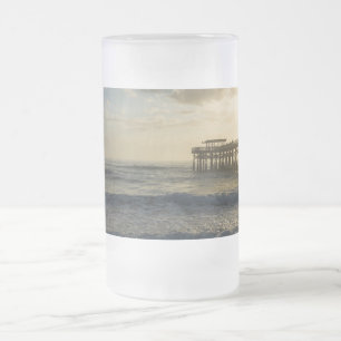 Première Sunrise Glory Frosted Glass Beer Mug