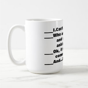 Première tasse de café de maman