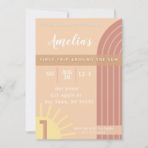 Première Tour Autour du Soleil Invitation