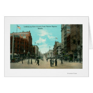 Première vue de l'avenue Pioneer