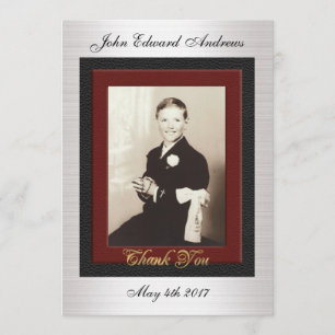 Premières cartes de Merci de communion