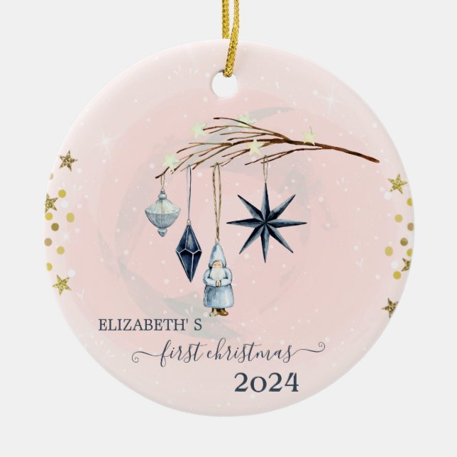 Premières décorations de Noël pour les vacances (Devant)