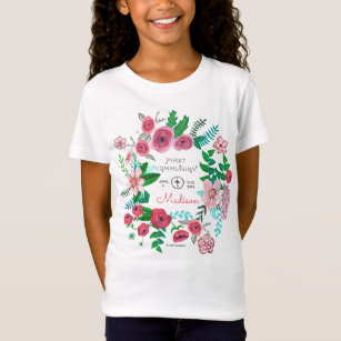 Premières Fleurs de Communion Enfants | T-shirt
