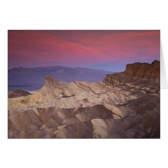 Premières lueurs du matin sur Zabriskie Point et 2 (Devant horizontal)