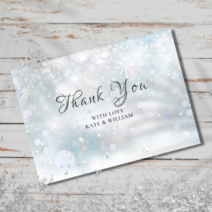 Premiers flocons de neige Merci