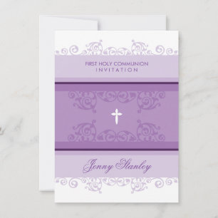 PREMIERS INVITATIONS DE COMMUNION :: boucles 1P