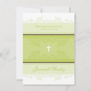 PREMIERS INVITATIONS DE COMMUNION :: boucles 3P