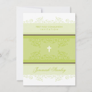 PREMIERS INVITATIONS DE COMMUNION :: boucles 3P