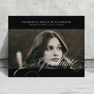 Premium Black Calligraphy Photo College