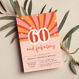 Premium Invitation 60 et fabuleux rétro
