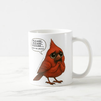 Prends ma photo s'il te plaît MUG drôle d'oiseau c
