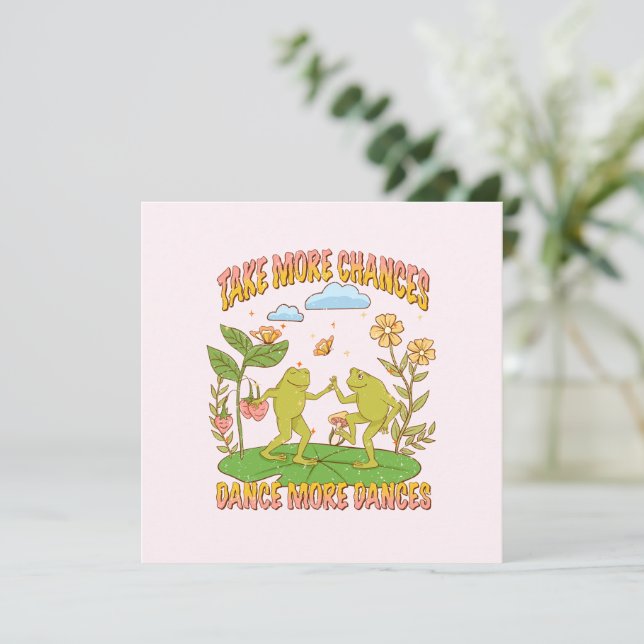 Prends Plus De Chances, Danse Plus De Danse (Debout devant)