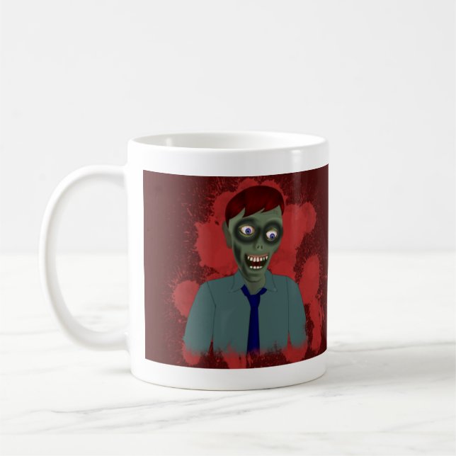 Prenez garde de la tasse de zombis de Valentine (Gauche)