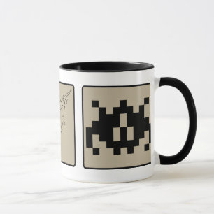 Prenez garde de la tasse en baisse en verre