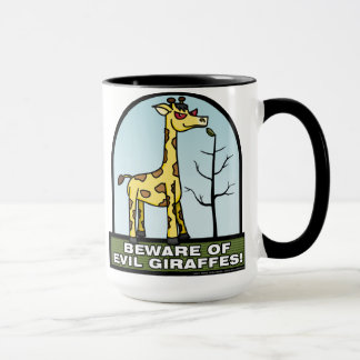 Prenez garde de la tasse mauvaise de girafes