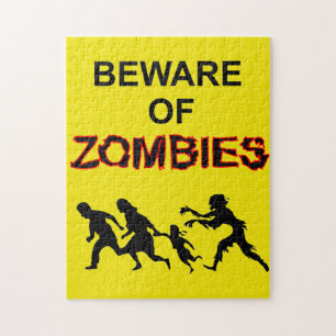 Prenez garde du puzzle de zombi