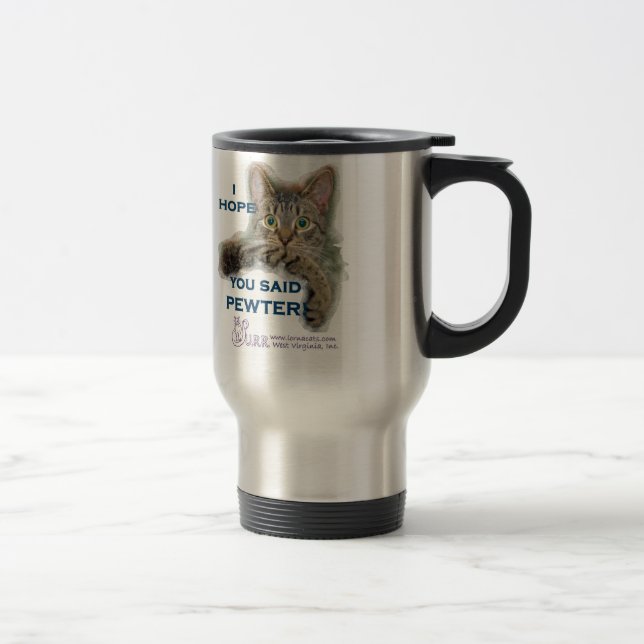 Prenez Haha drôle avec vous ! Tasse de voyage (Droit)