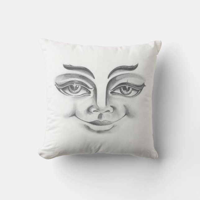 Prenez Le Temps De Rêver Coussin (B&W) (Recto)