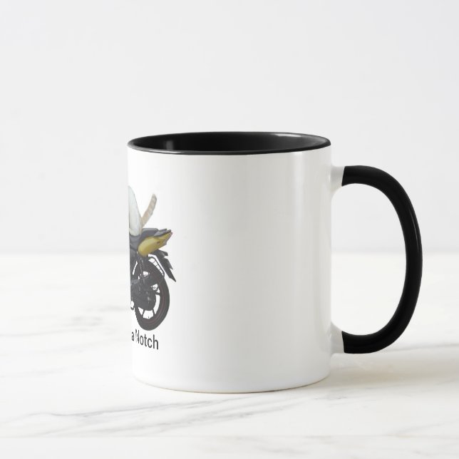 Prenez-le vers le haut d'une tasse d'entaille (Droite)