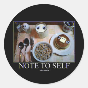 Prenez Meds ! autocollant