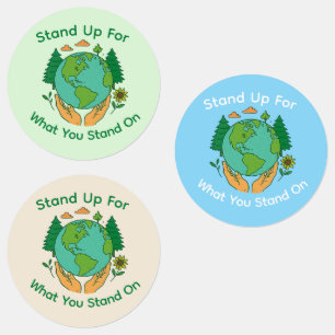 Prenez soin des Stickers Terre