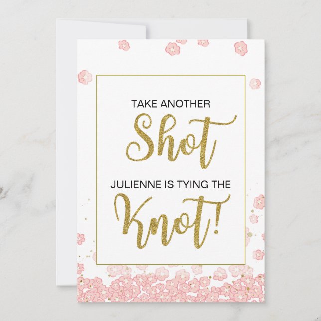 Prenez une autre photo Elle se marie Panneau (Devant)