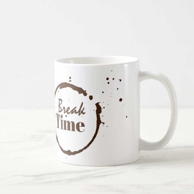 Prenez une pause café Mug (Droite)