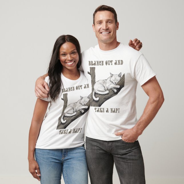 Prenez une sieste - T-shirt Chats (Unisexe)