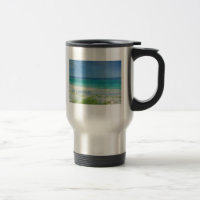 Prenez une tasse de voyage d'océan de respiration