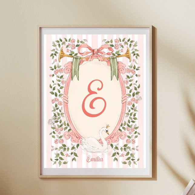 Prénom Bébé - Décoration de la Nurserie - Princess (Créateur téléchargé)