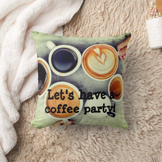 Prenons un coussin de café (Couverture)