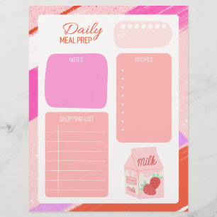 Prép de repas quotidien Pastel Pink