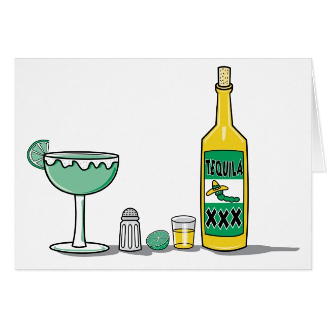 Préparation de margarita (Devant horizontal)