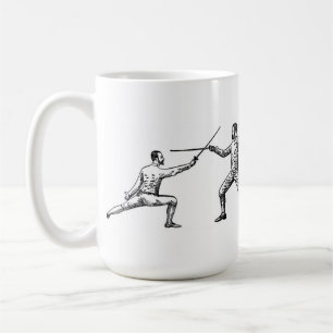 Préparez, clôturez ! Tasse de café vintage