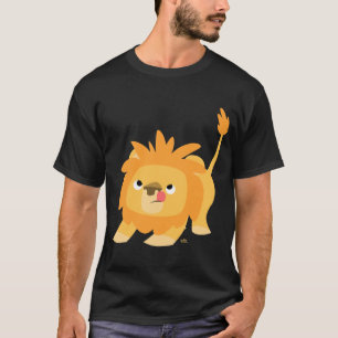 Préparez pour jaillir T-shirt de lion de bande