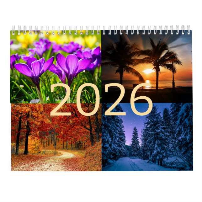 Préparez-vous à 2026 avec notre calendrier de conc (Dos)