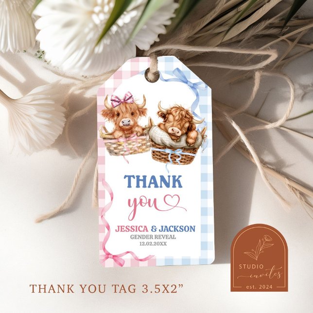 Preppy Heifer ou Bull Genre Révéler les étiquettes (Créateur téléchargé)