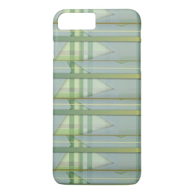 Preppy Pastel Plaid Couleurs douces Coque iphone (Dos)