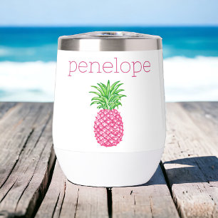 Preppy Pink Pineaaple Personnalisé