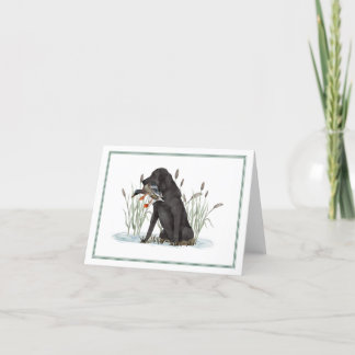 Preppy Southern Duck Hunter Carte de remerciements