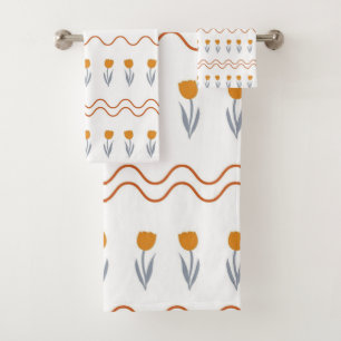 Preppy Super Stripe Tulip Motif
